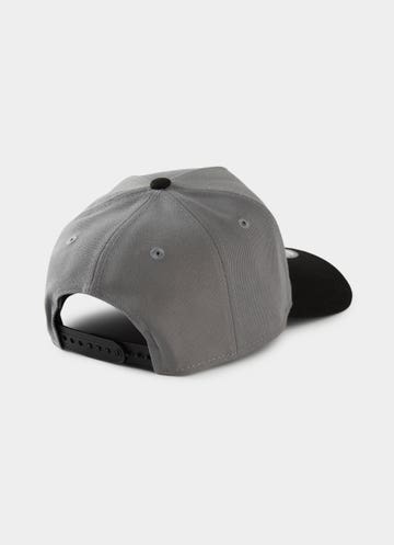 New Era 9forty A-frame All Blacks Storm Grey 2-tone Snapback Cap in Grey