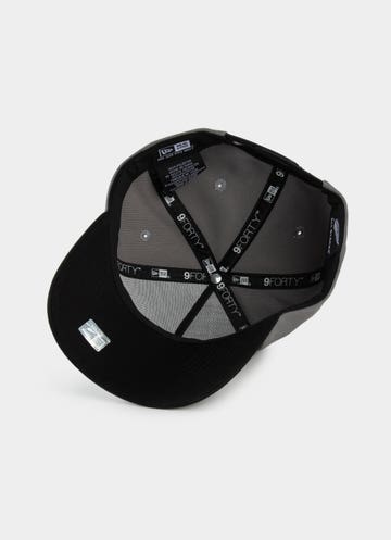 New Era 9forty A-frame All Blacks Storm Grey 2-tone Snapback Cap in Grey