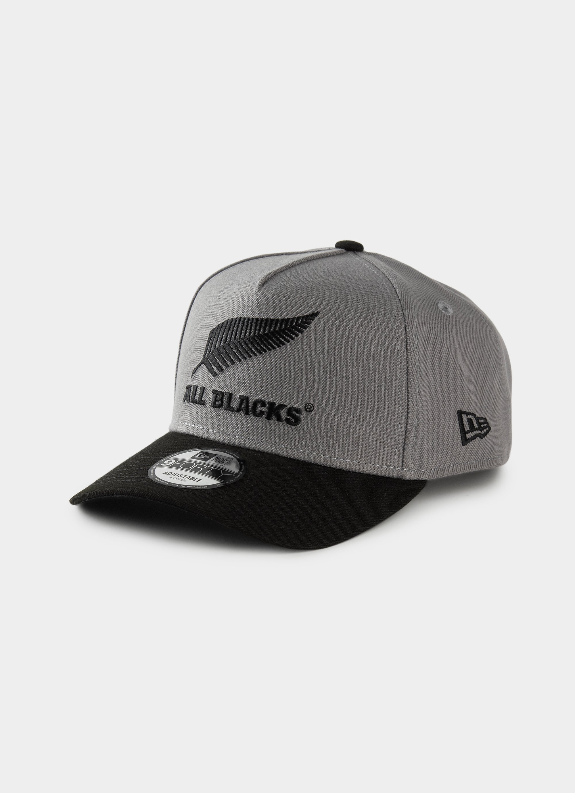 New Era 9forty A-frame All Blacks Storm Grey 2-tone Snapback Cap in Grey
