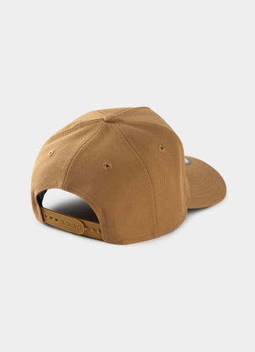New Era 9forty A-frame All Blacks Wheat Snapback Cap in Brown