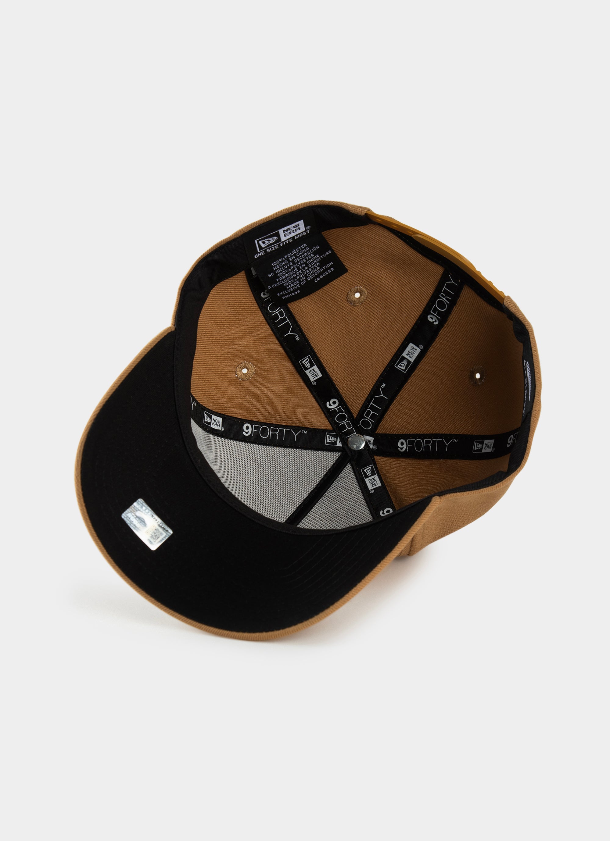 New Era 9forty A-frame All Blacks Wheat Snapback Cap in Brown