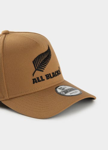 New Era 9forty A-frame All Blacks Wheat Snapback Cap in Brown