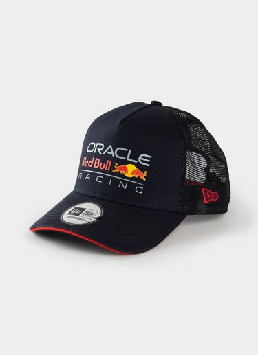 New Era 9forty A-frame Red Bull Racing F1 Essential Trucker Cap in Blue