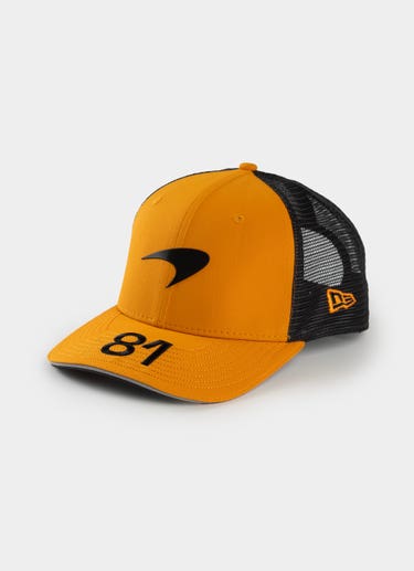 New Era 9seventy Mclaren Racing Rep Op Stretch Snapback Cap in Orange