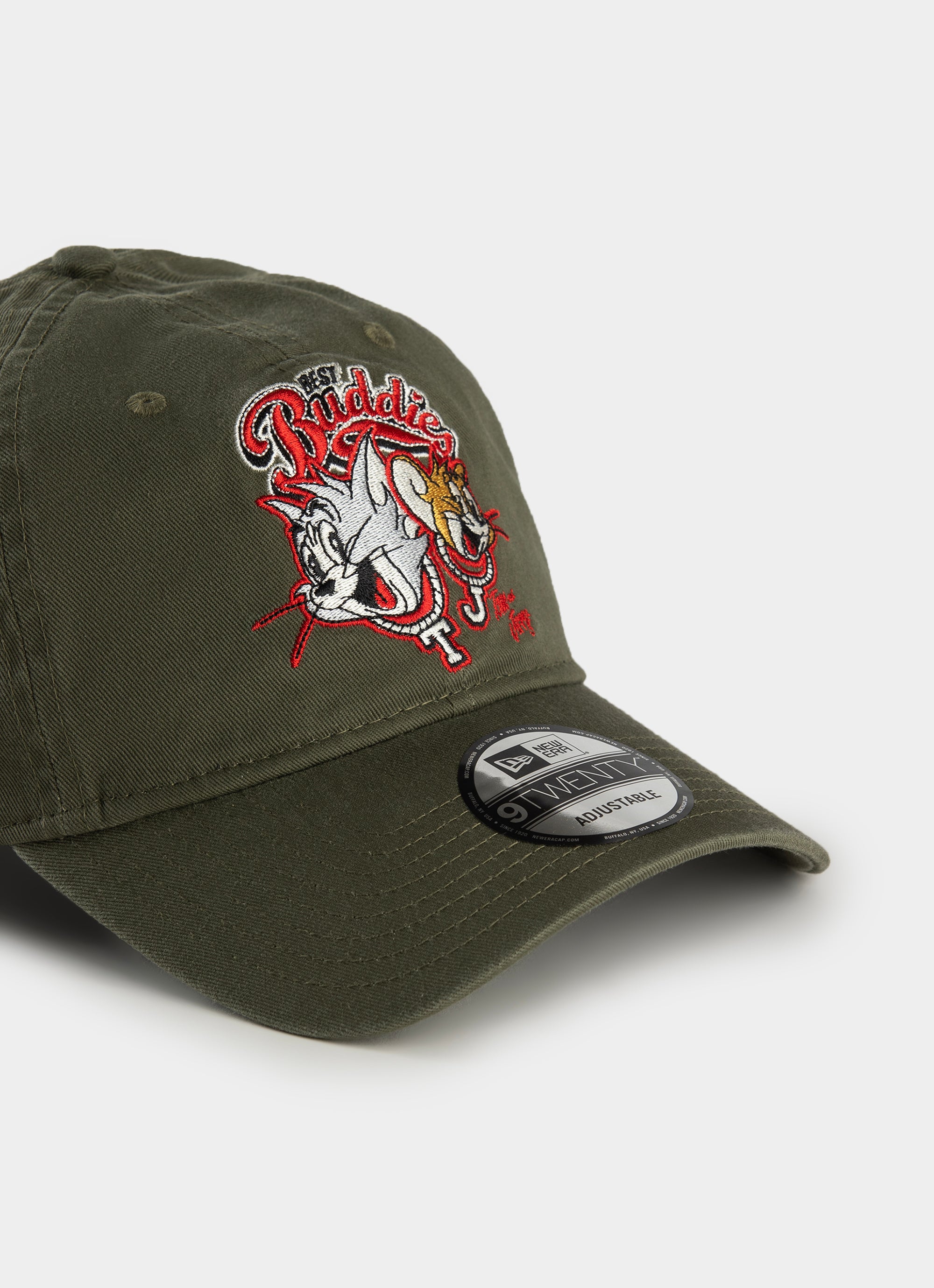 New Era 9twenty Tom And Jerry Cloth Strap Cap in Green