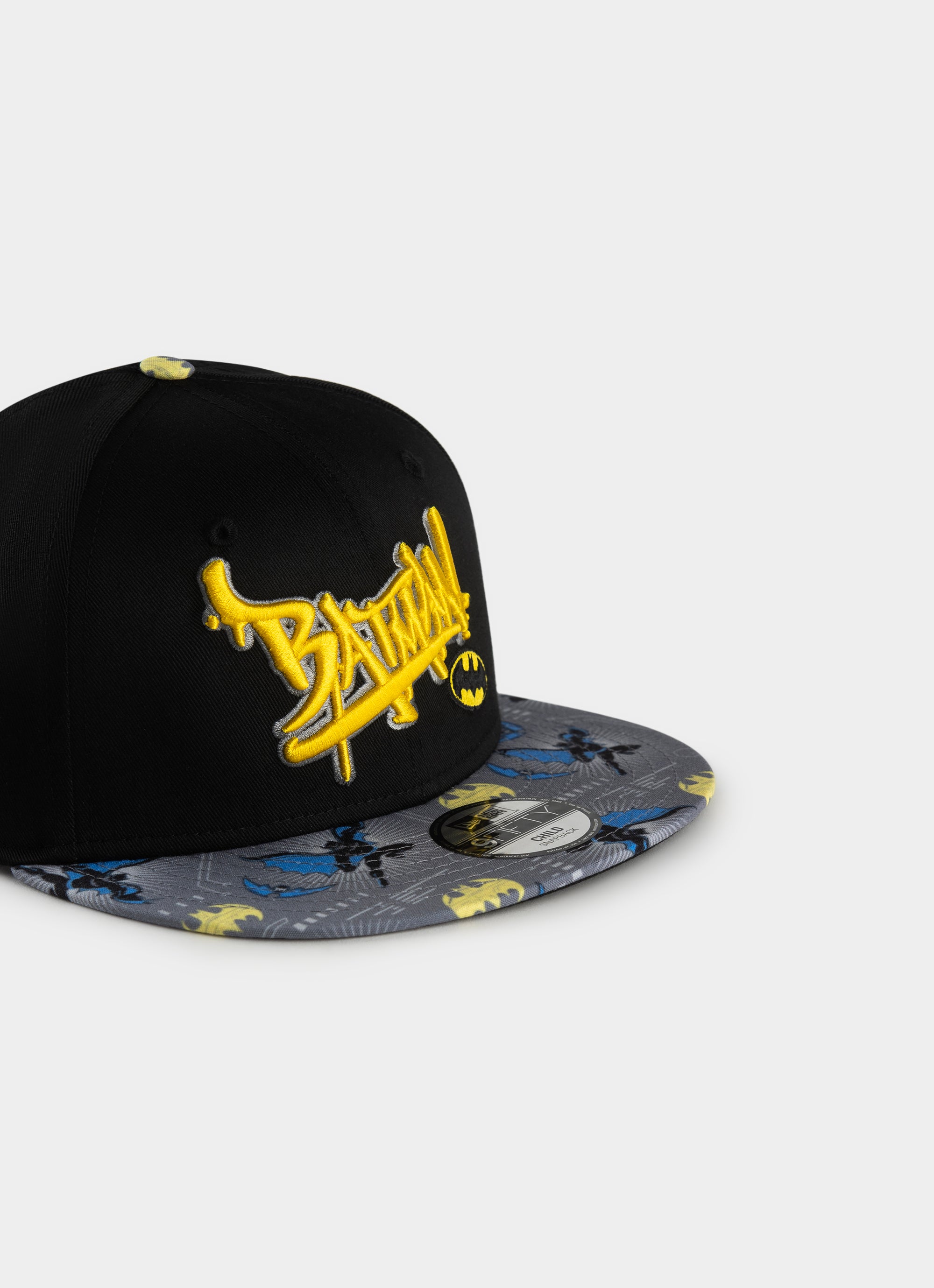 New Era Dc 9fifty Batman Snapback Cap - Child in Black