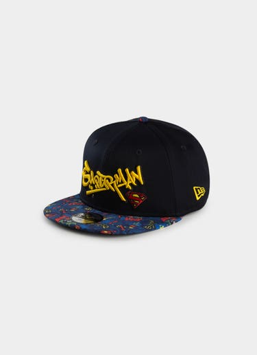 New Era Dc 9fifty Superman Snapback Cap - Youth in Blue