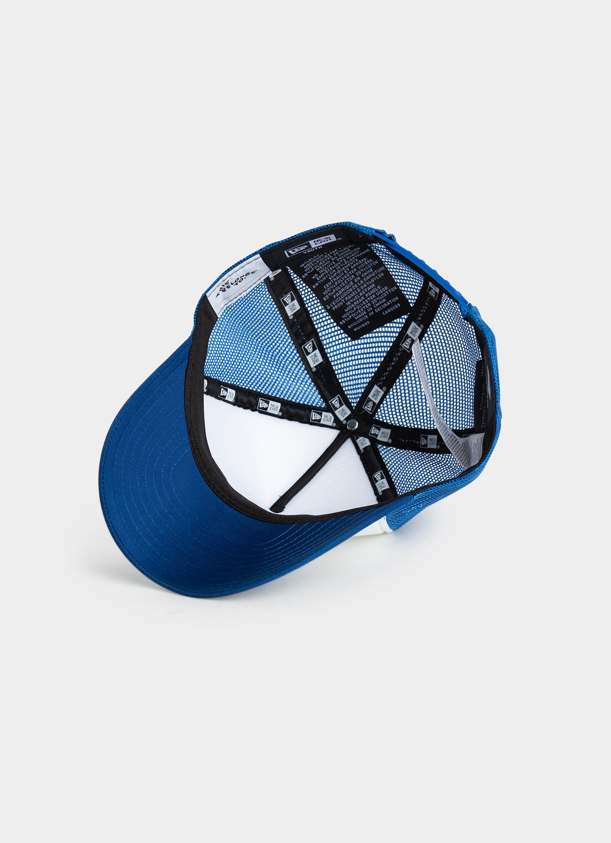 New Era Dc 9forty E-frame Superman Trucker Snapback Cap - Youth in Unknown