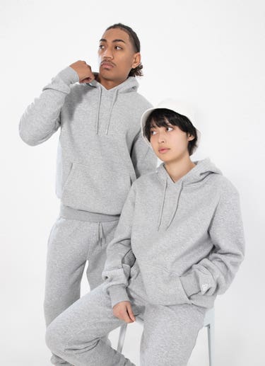 New Era Hoodie in Grey