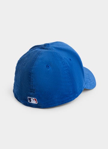 New Era Mlb 39thirty A-frame Los Angeles Dodgers Cord Otc Fitted Cap in Blue
