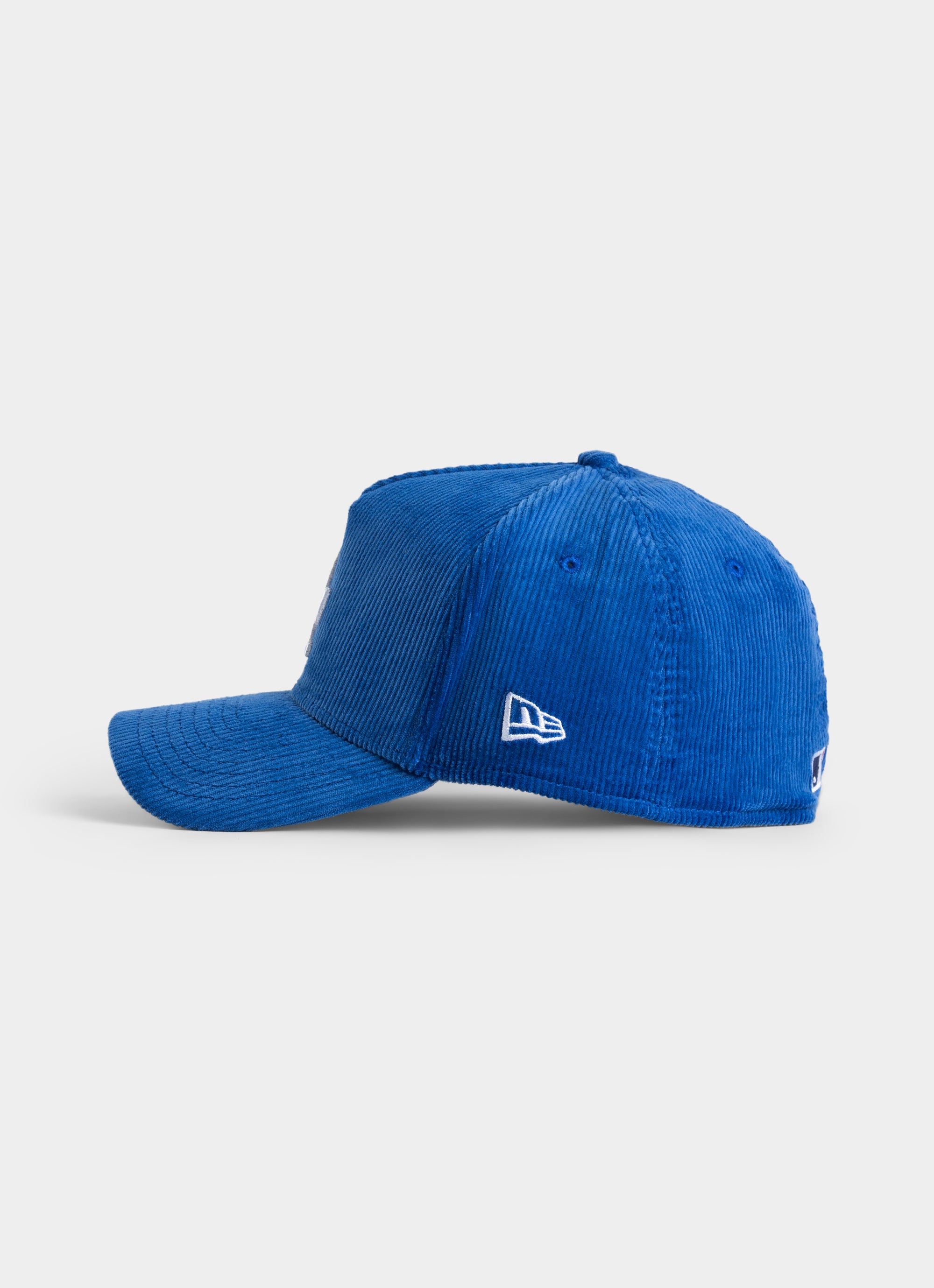 New Era Mlb 39thirty A-frame Los Angeles Dodgers Cord Otc Fitted Cap in Blue