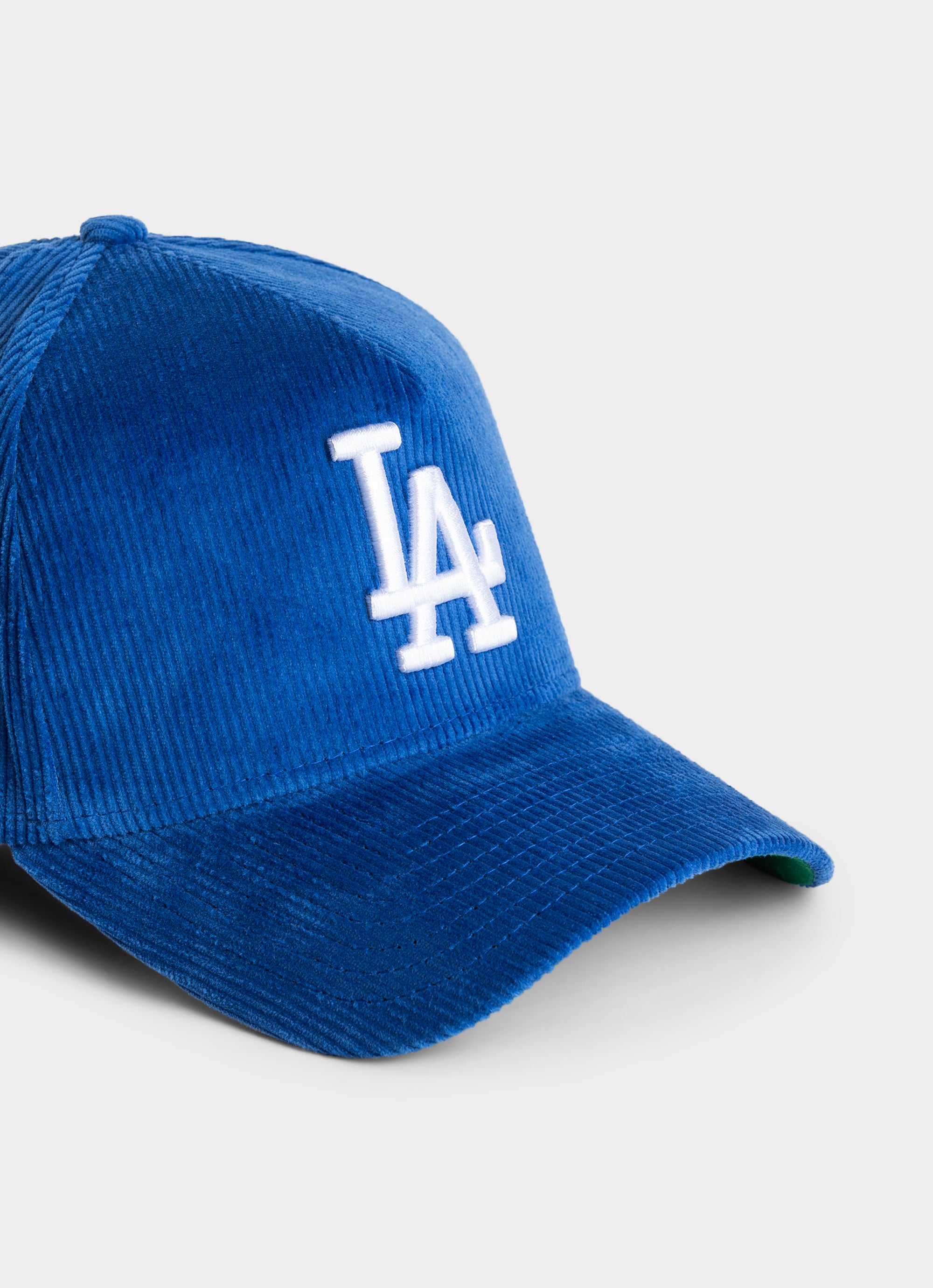 New Era Mlb 39thirty A-frame Los Angeles Dodgers Cord Otc Fitted Cap in Blue