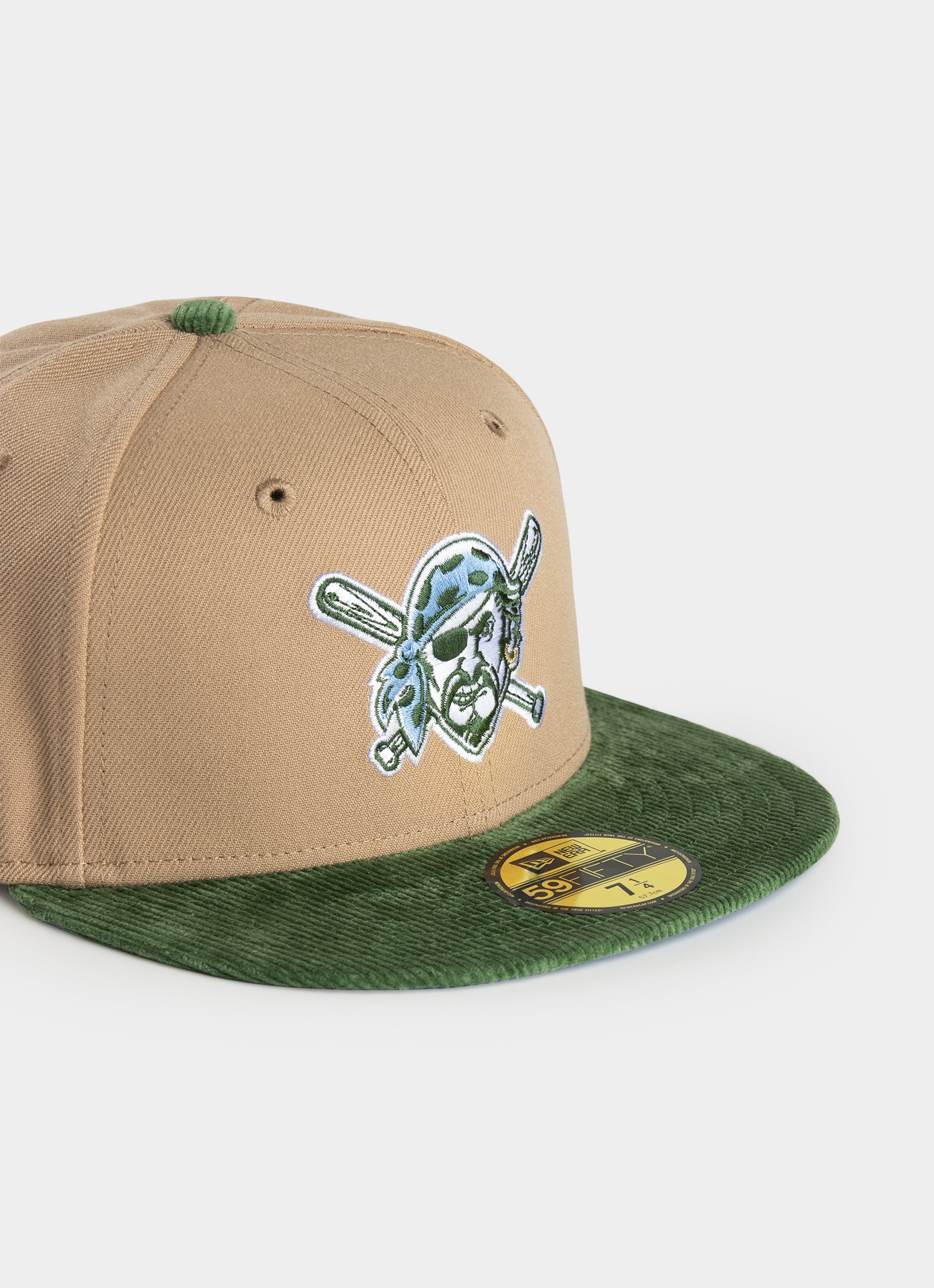 New Era Mlb 59fifty Oasis Pittsburgh Pirates Cap in Brown
