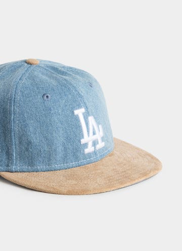 New Era Mlb 9fifty Los Angeles Dodgers Retro Crown Cap in Blue