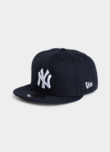 New Era Mlb 9fifty New York Yankees Official Team Colour Snapback Cap in Blue