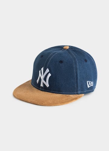 New Era Mlb 9fifty New York Yankees Retro Crown Cap in Blue