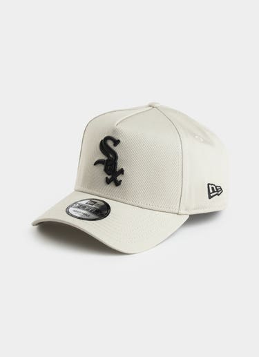 New Era Mlb 9forty A-frame Chicago White Sox Evergreen Snapback Cap in Black