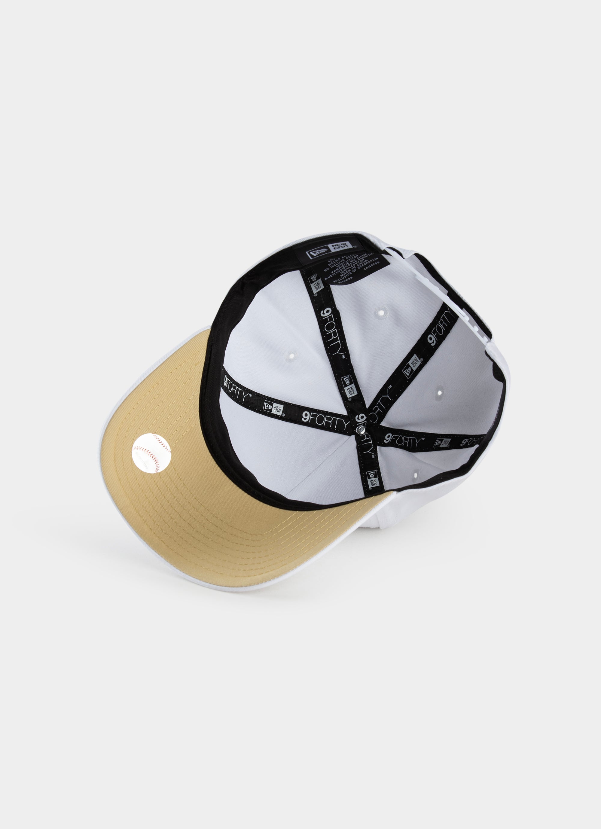 NEW ERA Chicago White Sox 9FORTY ゴールドロゴ キャップ New Era Chicago White Sox MLB 9FORTY A-Frame Snapback Cap
