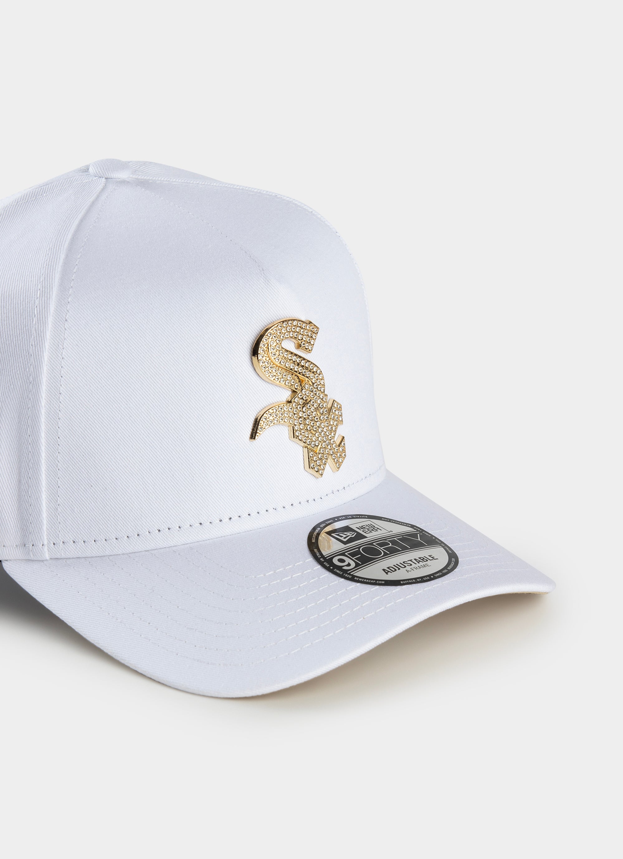 New Era Mlb 9forty A-frame Chicago White Sox Gold Metal