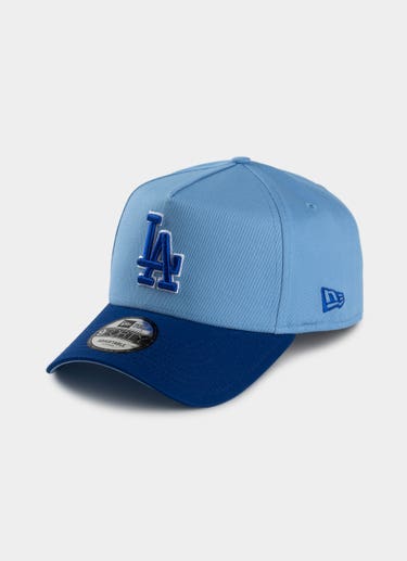 New Era Mlb 9forty A-frame Los Angeles Dodgers Deep Freeze Snapback Cap in Blue