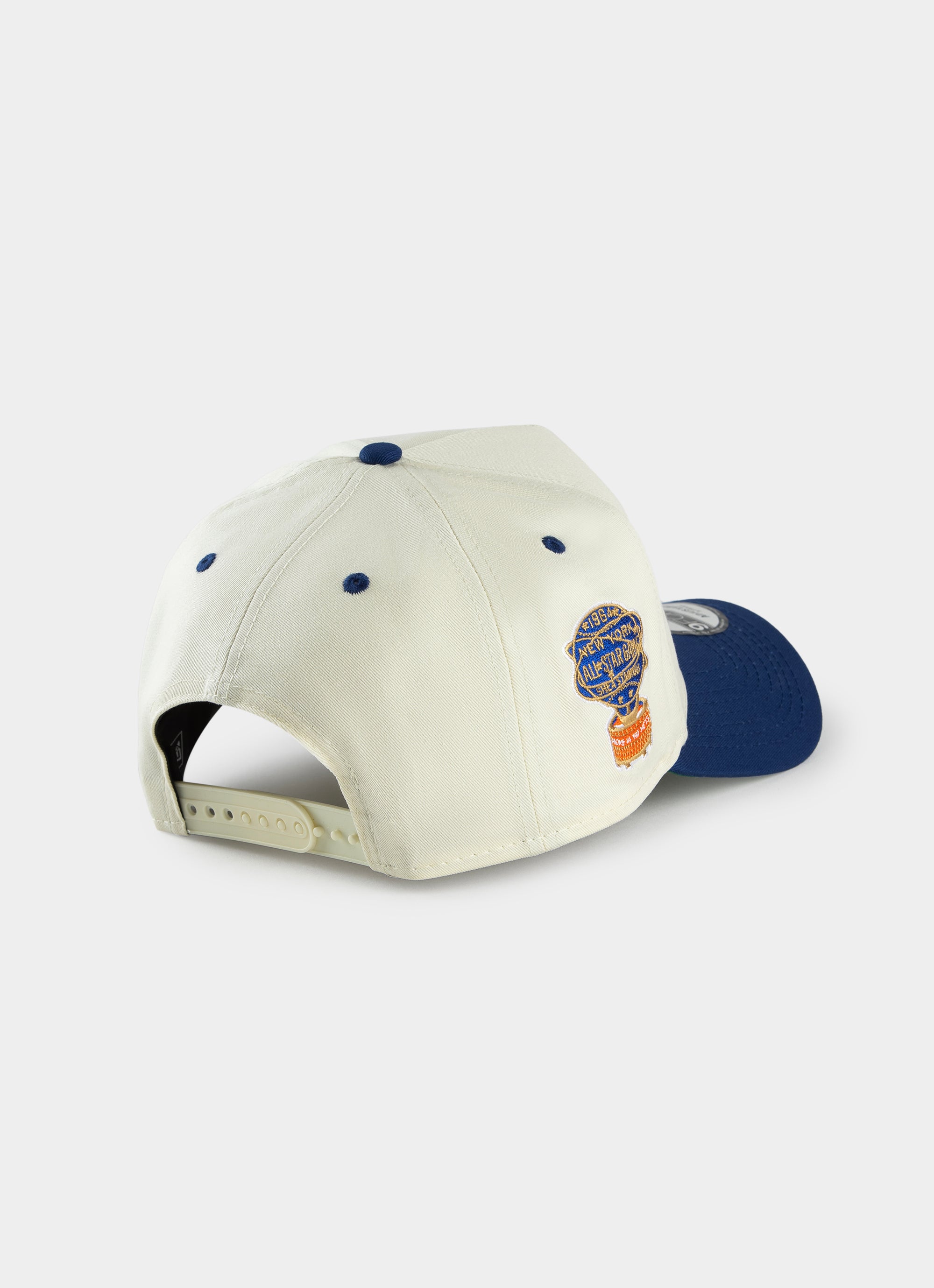 New Era Mlb 9forty A frame New York Mets All Star Vintage Cap in White Red Rat