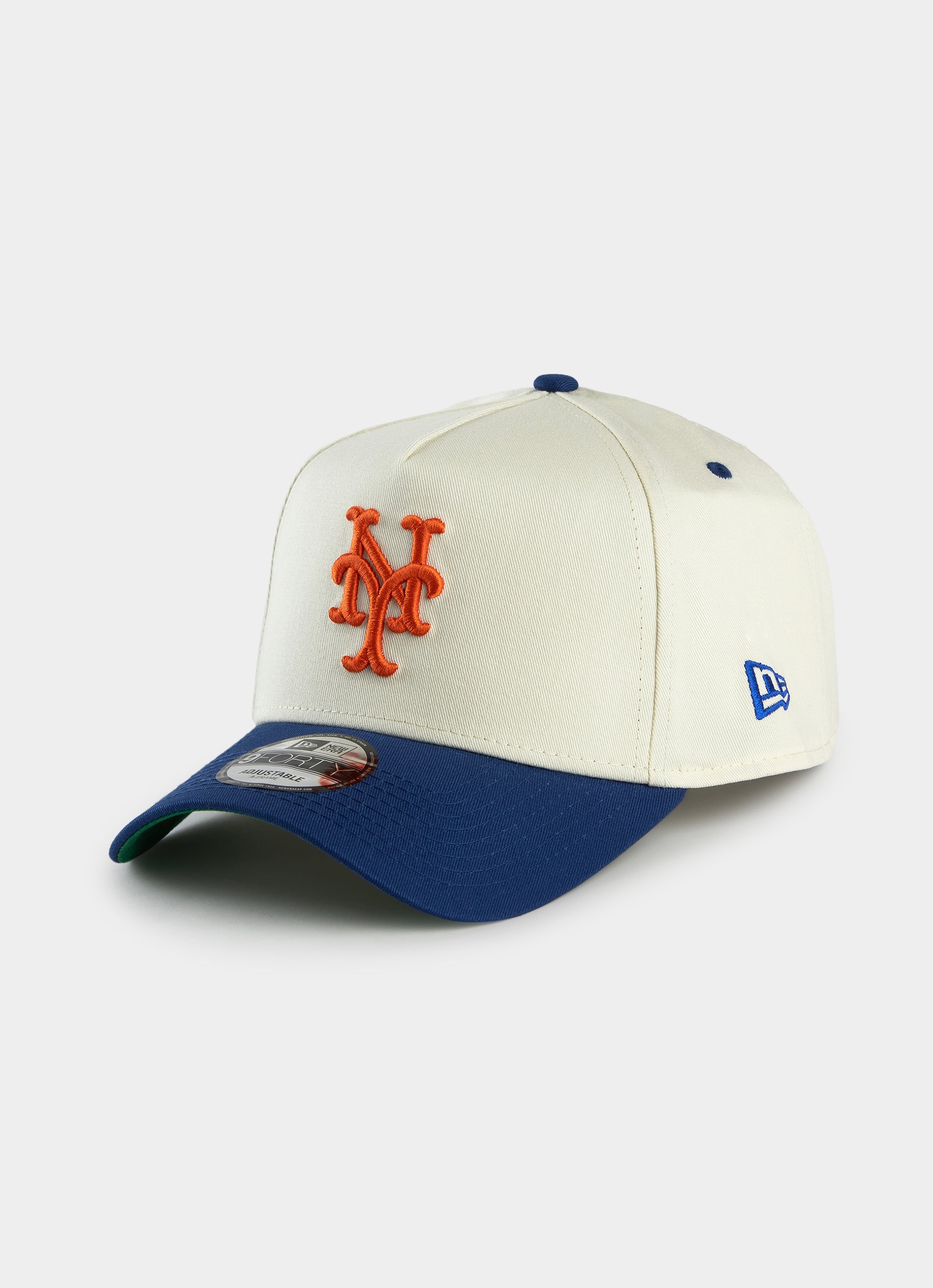 New Era Mlb 9forty A frame New York Mets All Star Vintage Cap in White Red Rat