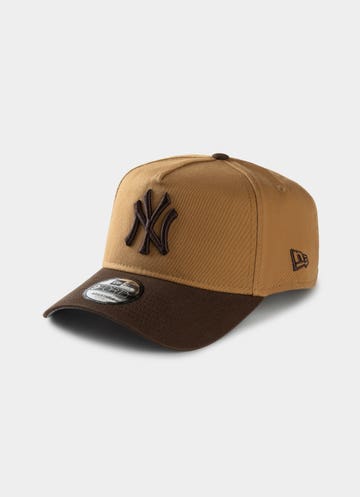 New Era Mlb 9forty A-frame New York Yankees 2shade Wash Wheat