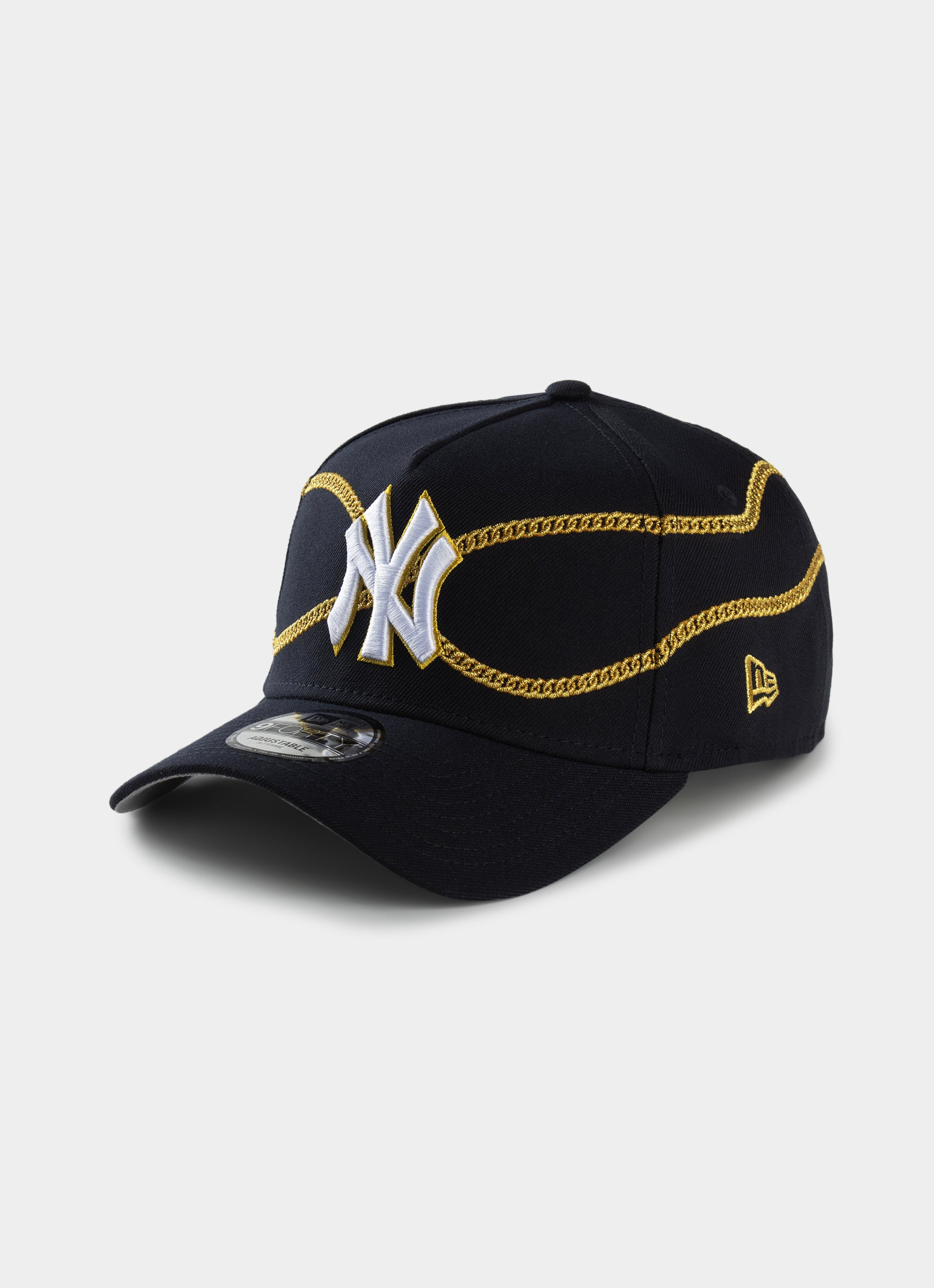 New Era Mlb 9forty A-frame New York Yankees Chainwrap Snapback Cap