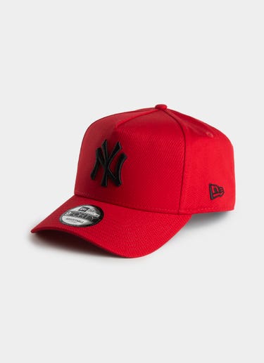 New Era Mlb 9forty A-frame New York Yankees Snapback Cap in Red