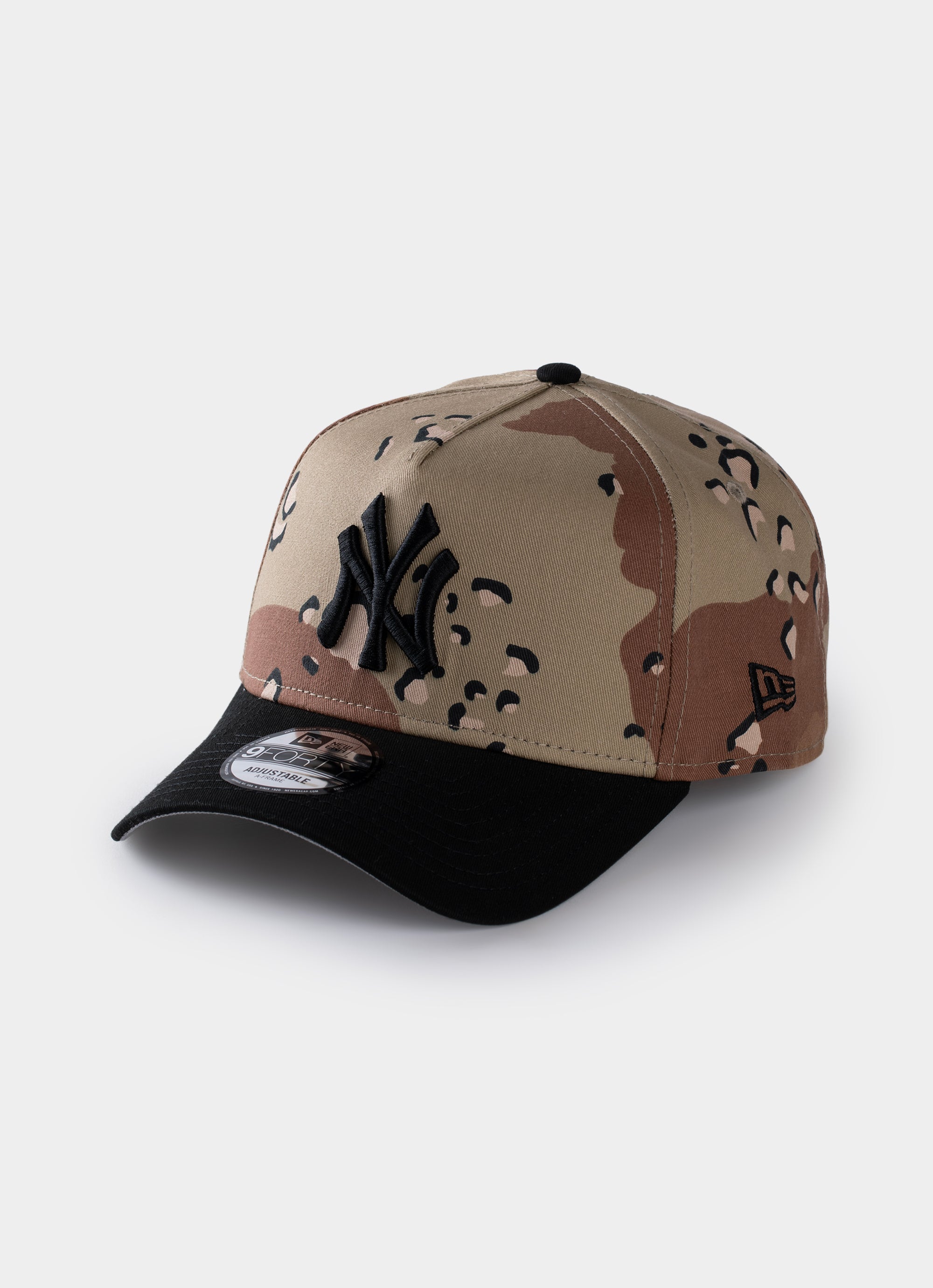 New Era Mlb 9forty A-frame Ny Yankees Desert Washed Canvas
