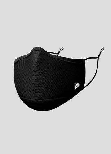 New Era Mlb Los Angeles Dodgers Face Mask in Black
