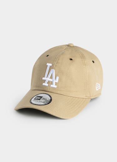 New Era Mlb Los Angeles Dodgers Herringbone Casual Classic Cap in Brown