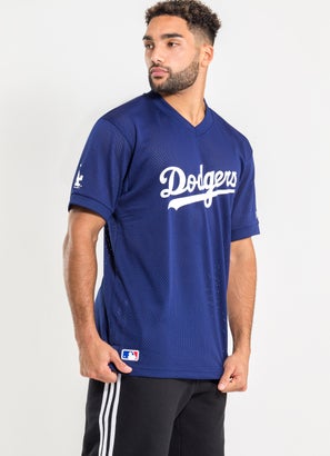 New Era MLB Los Angeles Dodgers Oversize Wordmark Mesh Jersey