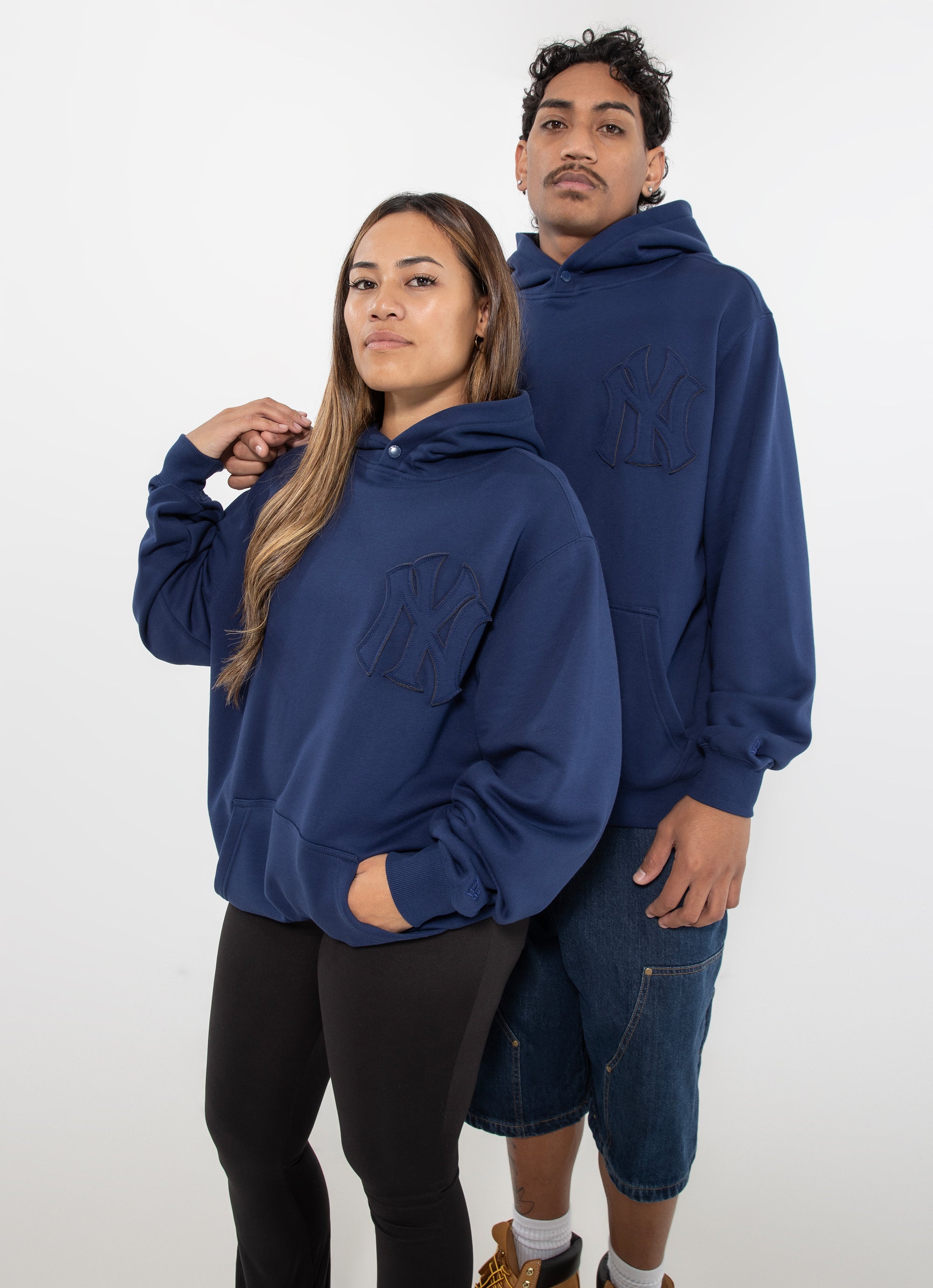 New Era Mlb New York Yankees Autumn Mix Hoodie in Blue | Red Rat