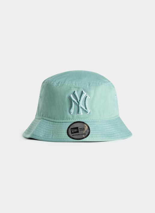 New Era Mlb New York Yankees Bucket Hat in Green Red Rat