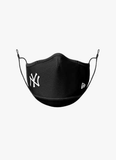 New Era Mlb New York Yankees Face Mask in Black