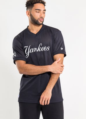 New Era MLB New York Yankees Oversize Wordmark Mesh Jersey