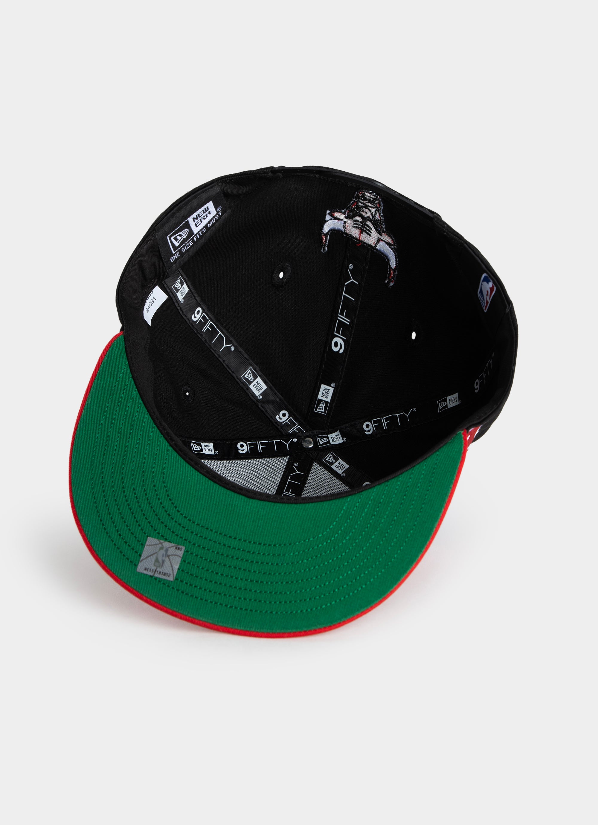 New Era Nba 9fifty Chicago Bulls Bigtime Snapback Cap in Black