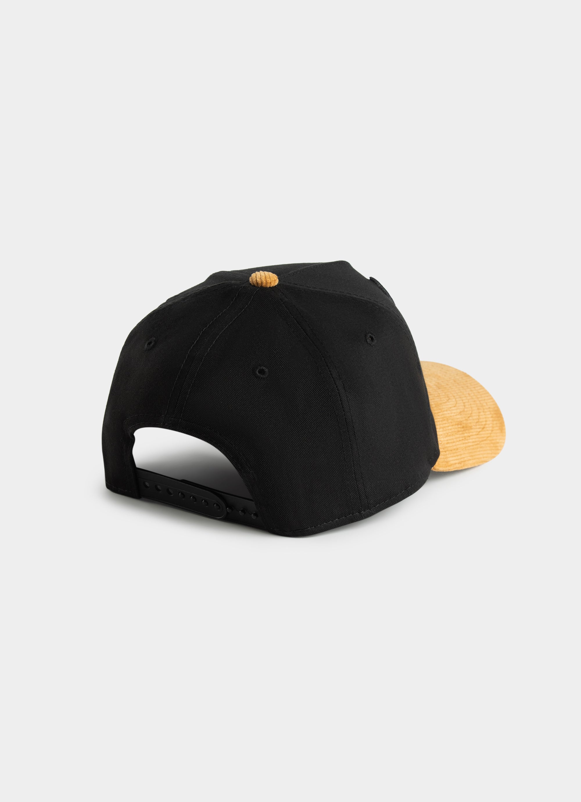 New Era Nba 9forty A-frame Chicago Bulls Premium Wheat Snapback Cap in Black
