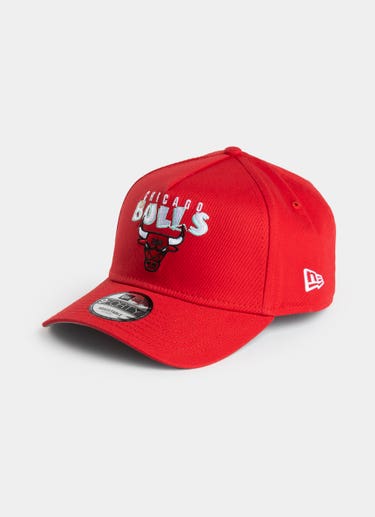 New Era Nba 9forty A-frame Chicago Bulls Retro Snapback Cap in Red