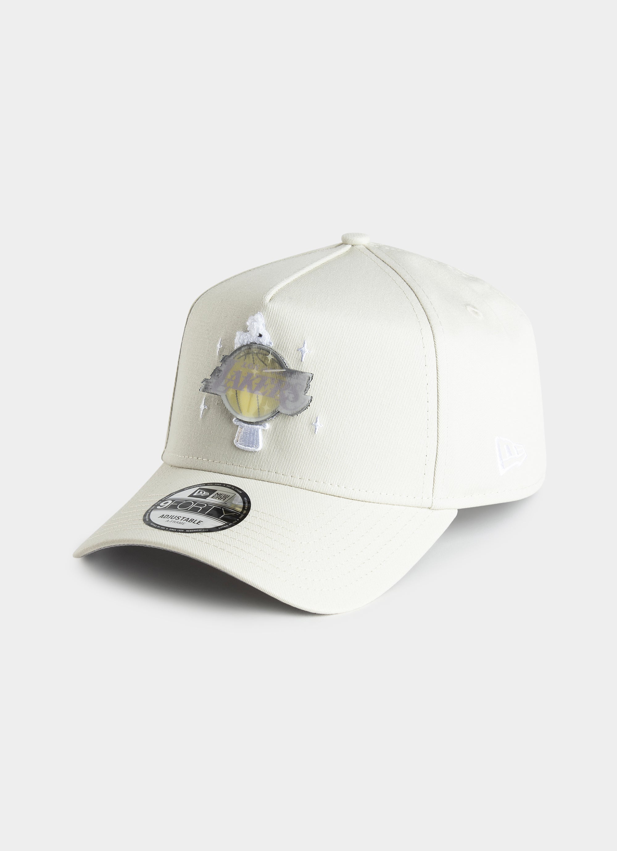 New Era - Gorra Trucker 9Forty All Day Los Angeles Lakers Beige Purple
