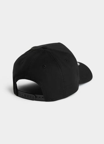New Era Nba 9forty A-frame Miami Heat Retro Snapback Cap in Black