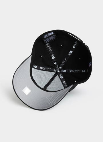 New Era Nba 9forty A-frame Miami Heat Retro Snapback Cap in Black