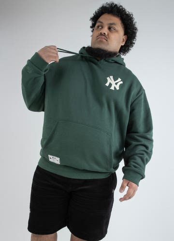 New Era New York Yankees Hoodie - Big & Tall in Green
