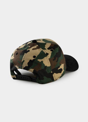 New Era Nfl 9forty A-frame Las Vegas Raiders Camo Cord Snapback Cap in Green