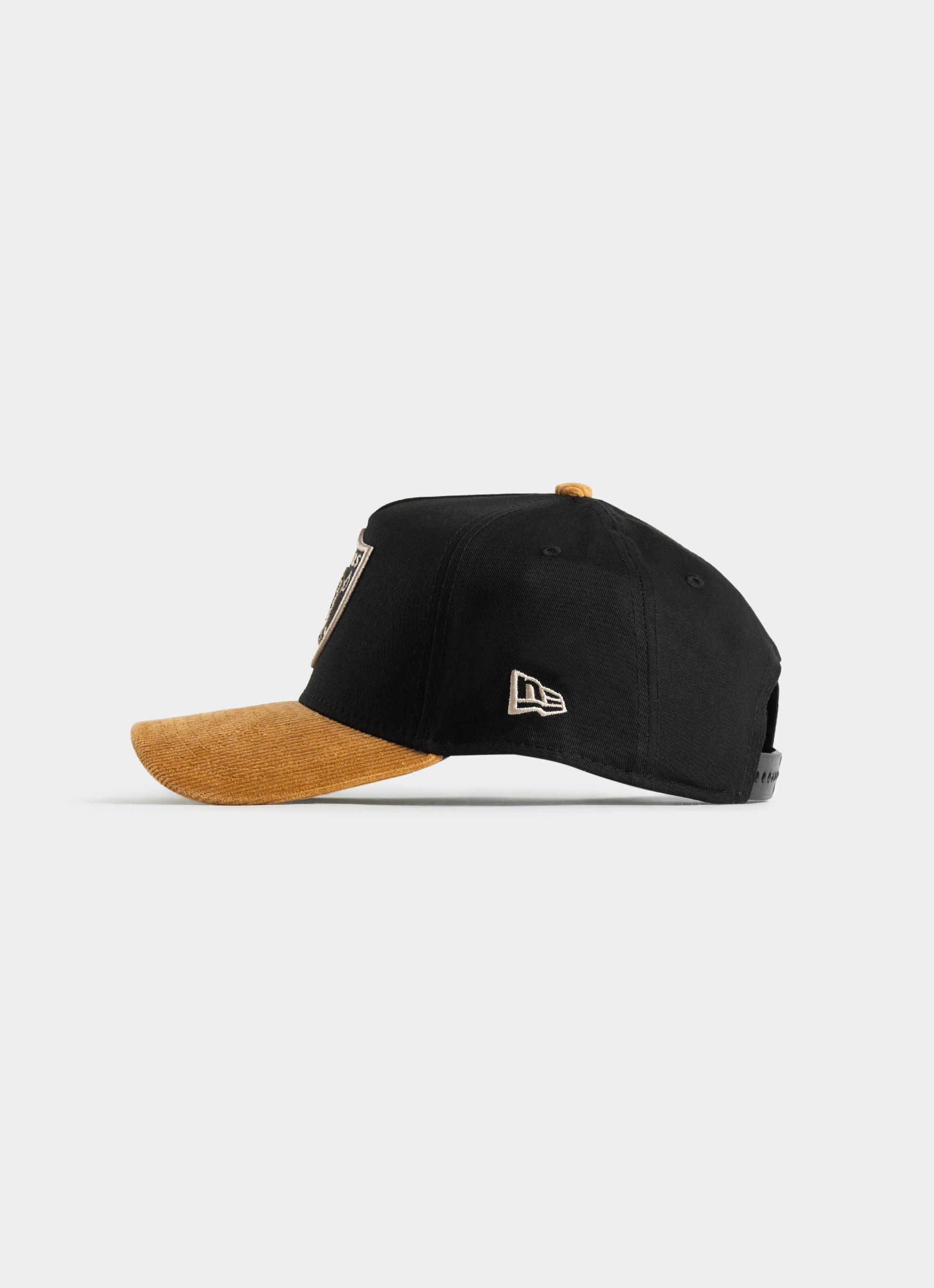 New Era Nfl 9forty A-frame Las Vegas Raiders Premium Wheat Snapback Cap in Black