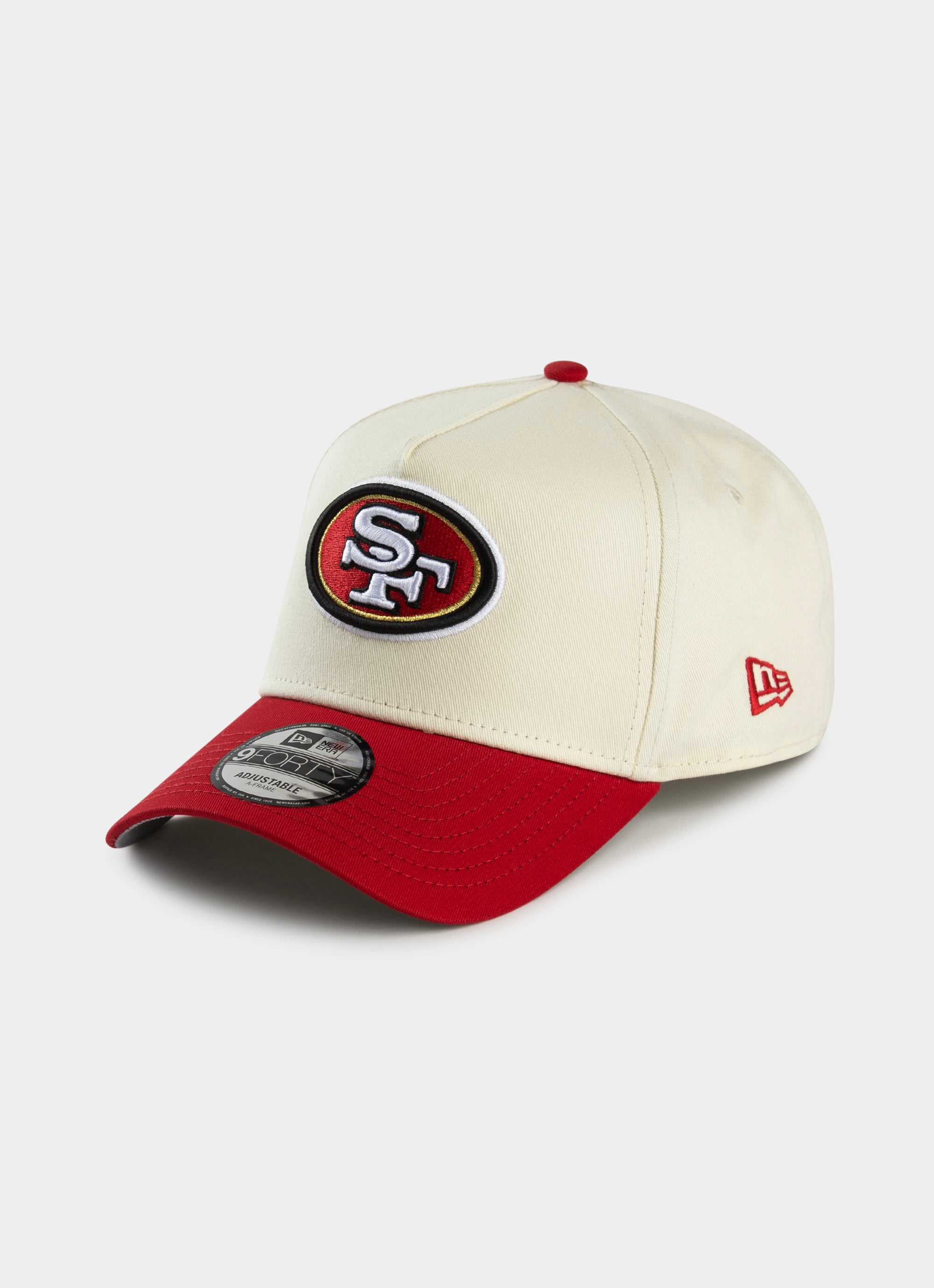 New Era Nfl 9forty A-frame San Francisco 49ers Superbowl 2-tone Snapback in White