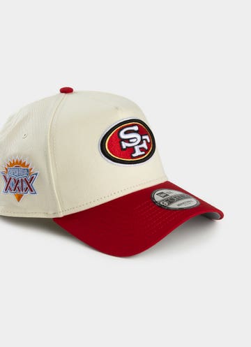 New Era Nfl 9forty A-frame San Francisco 49ers Superbowl 2-tone Snapback in White