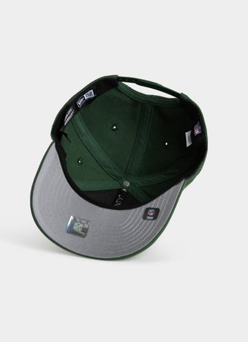 New Era Nfl 9seventy Green Bay Packers Side Helmet Snapback Cap in Green