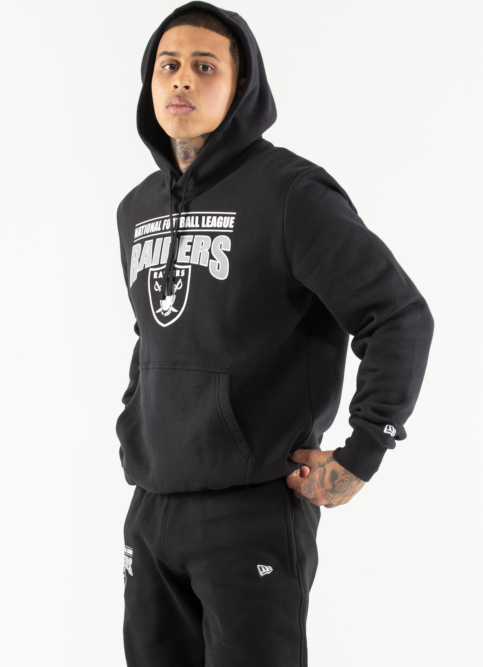 Raiders hoodie new era Clearance